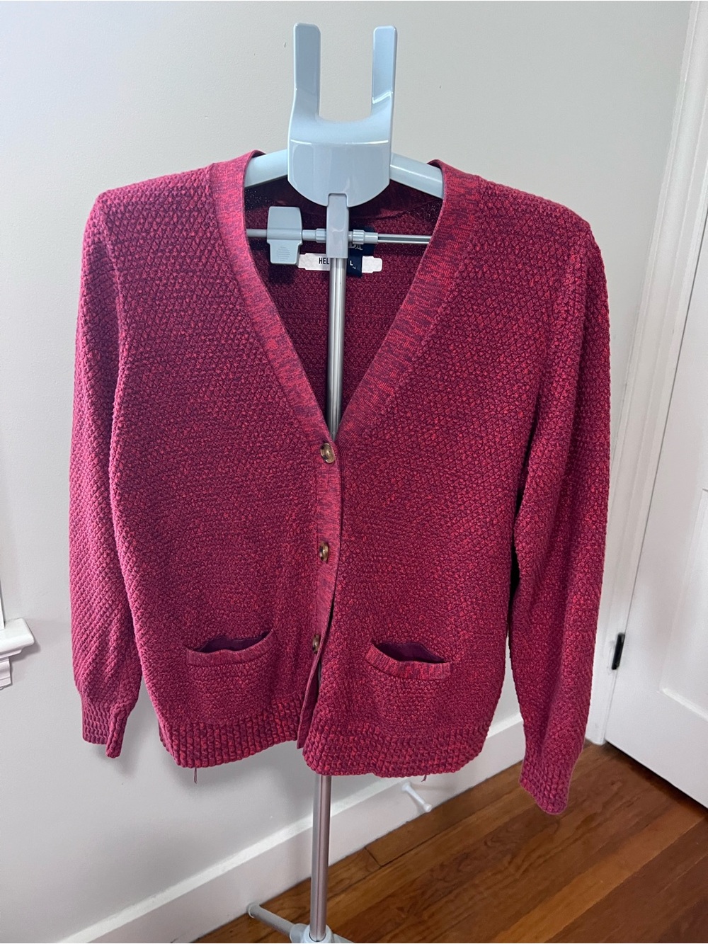 Women's V-Neck Button Front Cardigan Sweater -